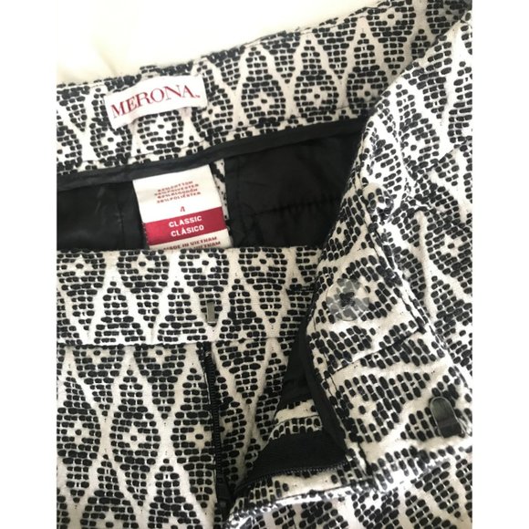 Embroidered Pattern Cigarette Trouser - Picture 3 of 4